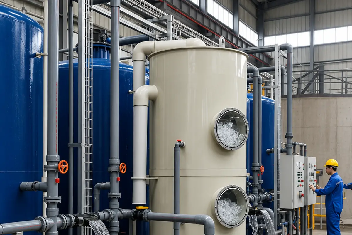 Continuous gas extraction