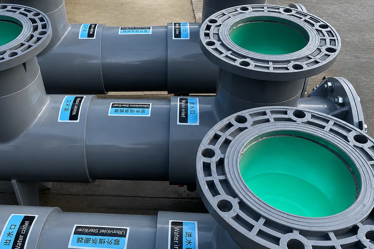 UV-C sterilizer for disinfection of culture water